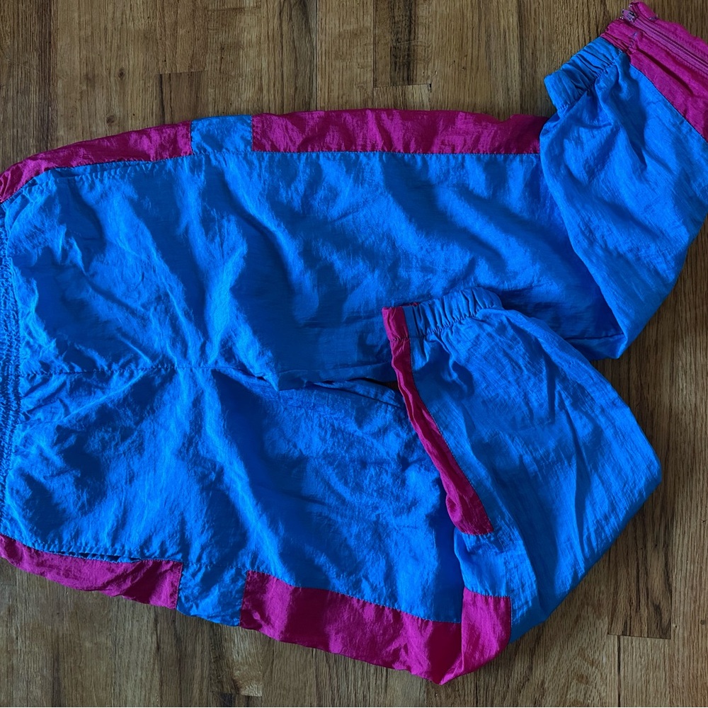 Vintage Blue and Pink Track Pants
